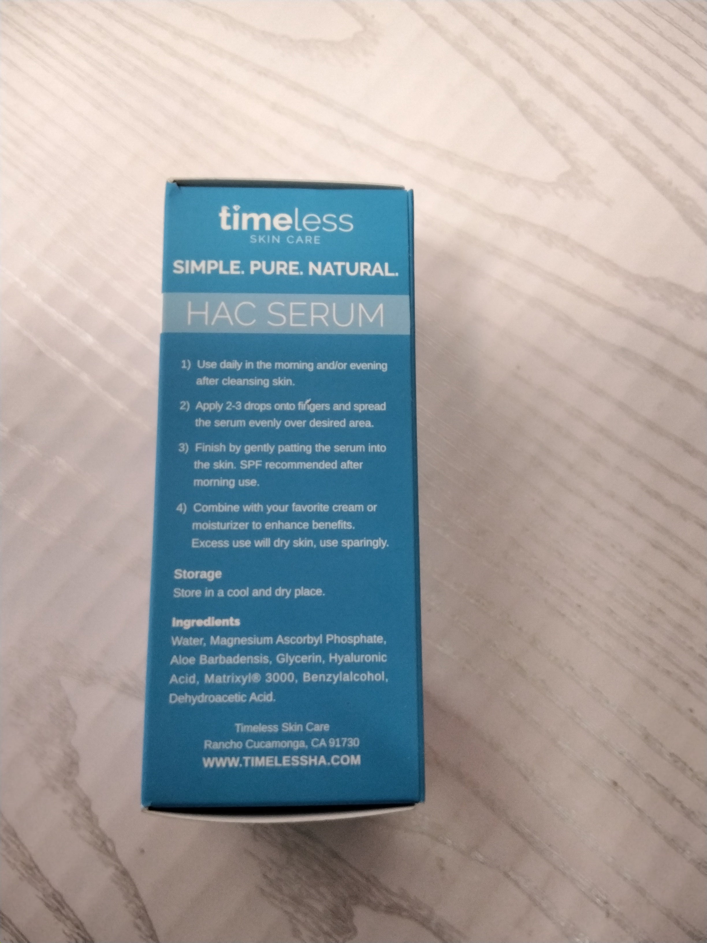 Timeless Skin Care Hyaluronic Acid + Vitamin C Serum - 1 oz (7820231147758)